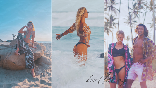 Boho rebel outfits styled by 2CC clothing for Burning Man 2026 - Handcrafted kimono, baggy pants, and beachwear for artists and free spirits.